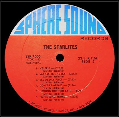 SSR-7005 - The Kodaks Versus The Starlites Side 2