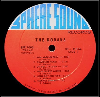 SSR-7005 - The Kodaks Versus The Starlites Side 1