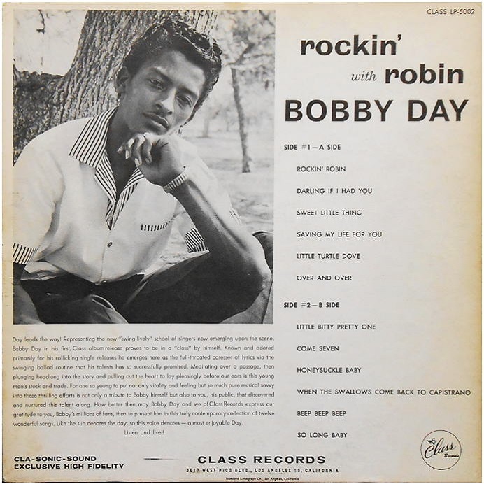 LP-5002 - Rockin' With Robin Back Cover