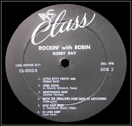 LP-5002 - Rockin' With Robin Side 2