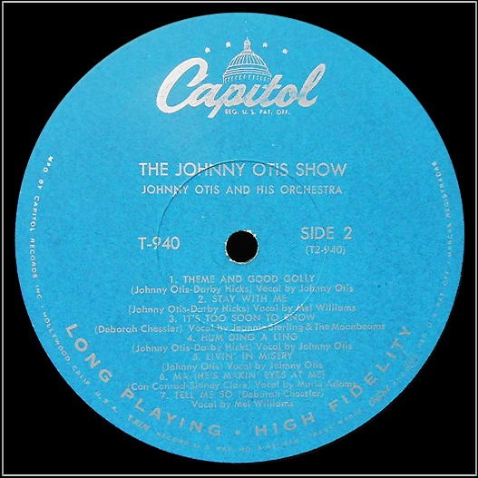T-940 - The Johnny Otis Show Side 2