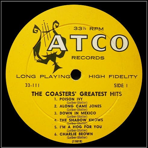 Atco 33-111 - The Coasters' Greatest Hits Side 1