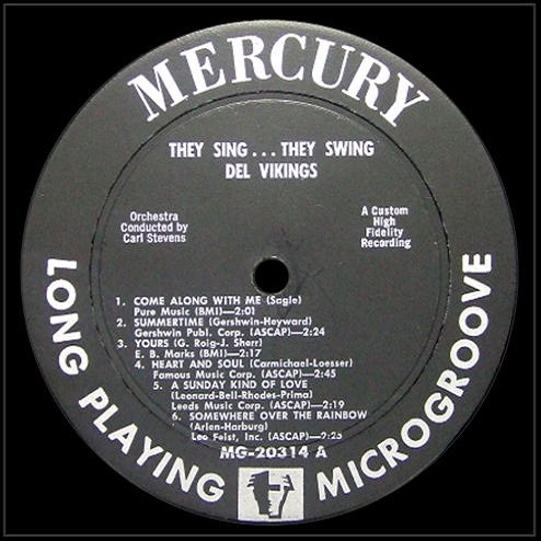 MG-20314 - They Sing...They Swing Side 1