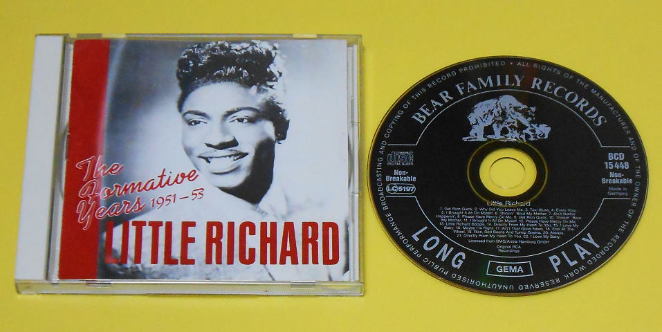 BCD 15448 - Little Richard The Formative Years 1951-1953 (1989) 