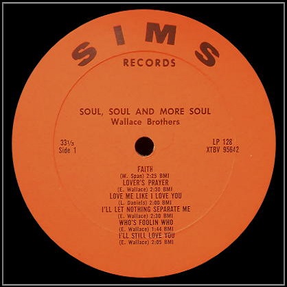 LP 128 -  Soul Soul and More Soul Side 1