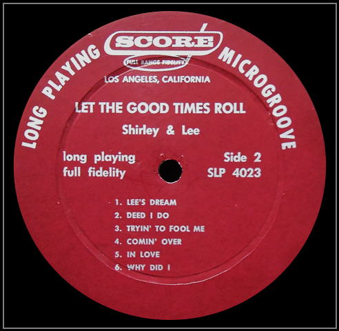 SLP-4023 - Let The Good Times Roll Side 2