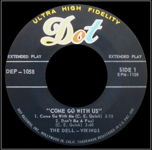 DEP 1058 - Come Go With Side 1