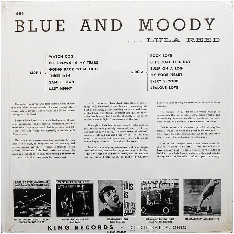 King 604 - Blue and Moody Back Cover
