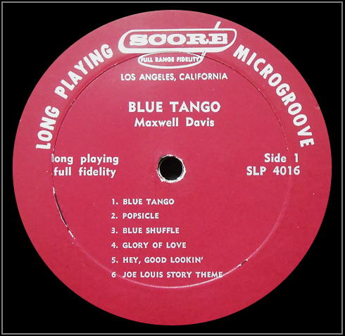 SLP-4016 - Blue Tango Side 1