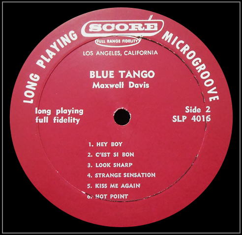 SLP-4016 - Blue Tango Side 2