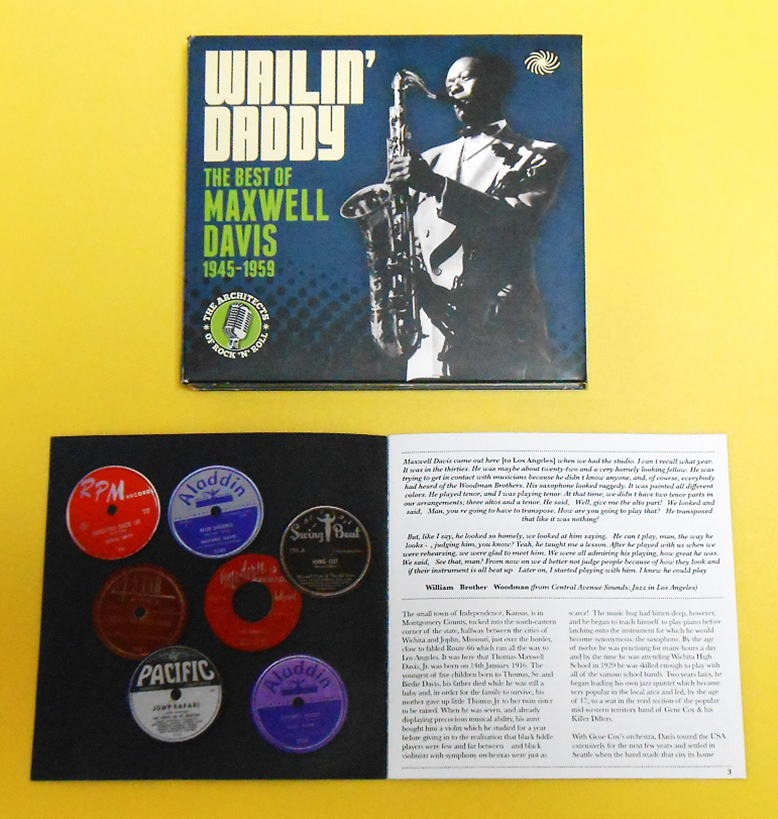 CD FVTD130 - Wailin' Daddy (The Best Of Maxwell Davis, 1945-1959)