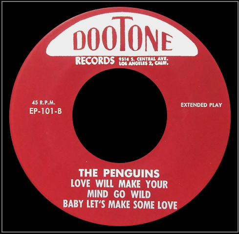 EPD-101 - The Penguins - Rhythm and Blues Side B