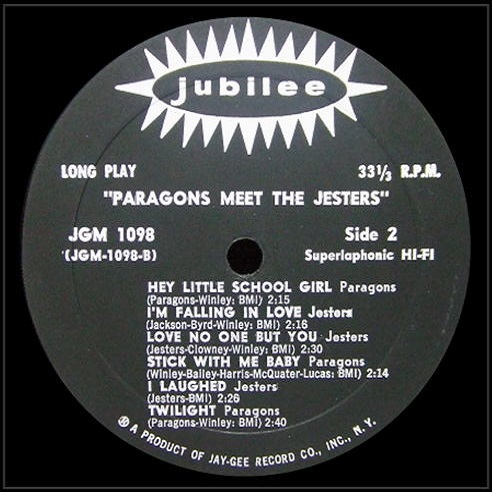 JGM-1098 - The Paragons Meet The Jesters Side 2