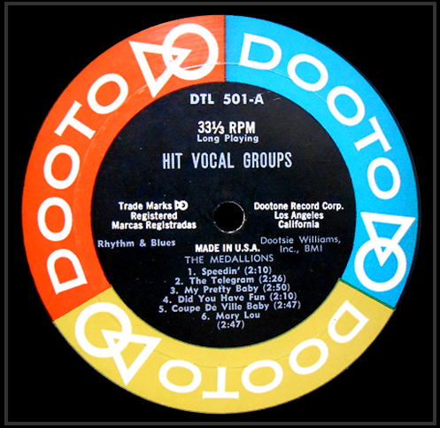 AULP-501 - Rhythm and Blues Hit Vocal Groups