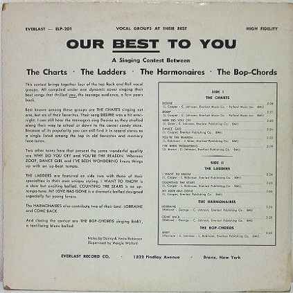 ELP-201 - Our Best To You Back Cover