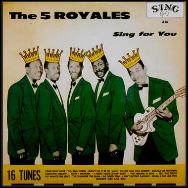616 - The 5 Royales Sing For You