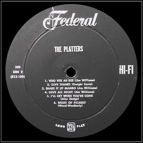 Federal 549 - The Platters Side 2