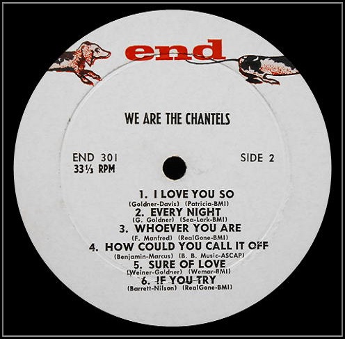 LP-301 - We Are The Chantels Side 2